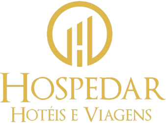 Hospedar, Hotéis e Viagens - Logomarca